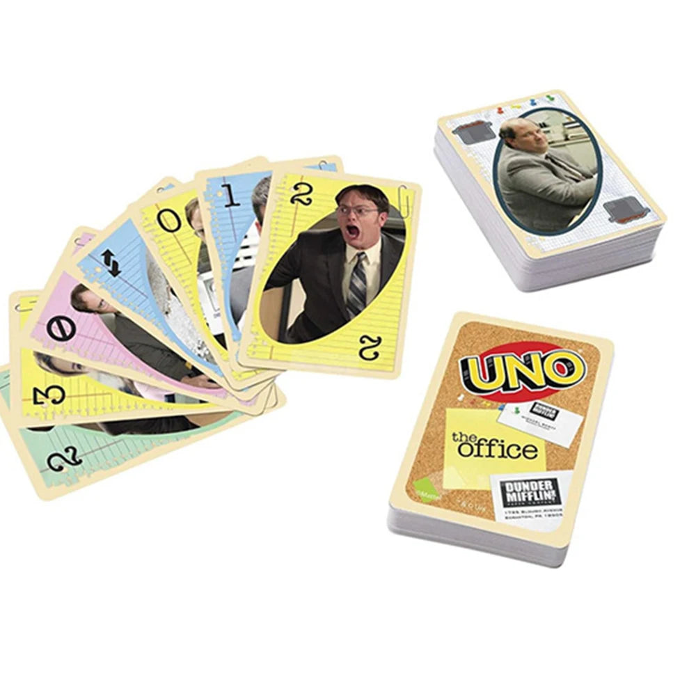 Board Game UNO THE Office Office Gathering Board Game Cards Children's Toys Playing Cards Halloween Birthday Gift
