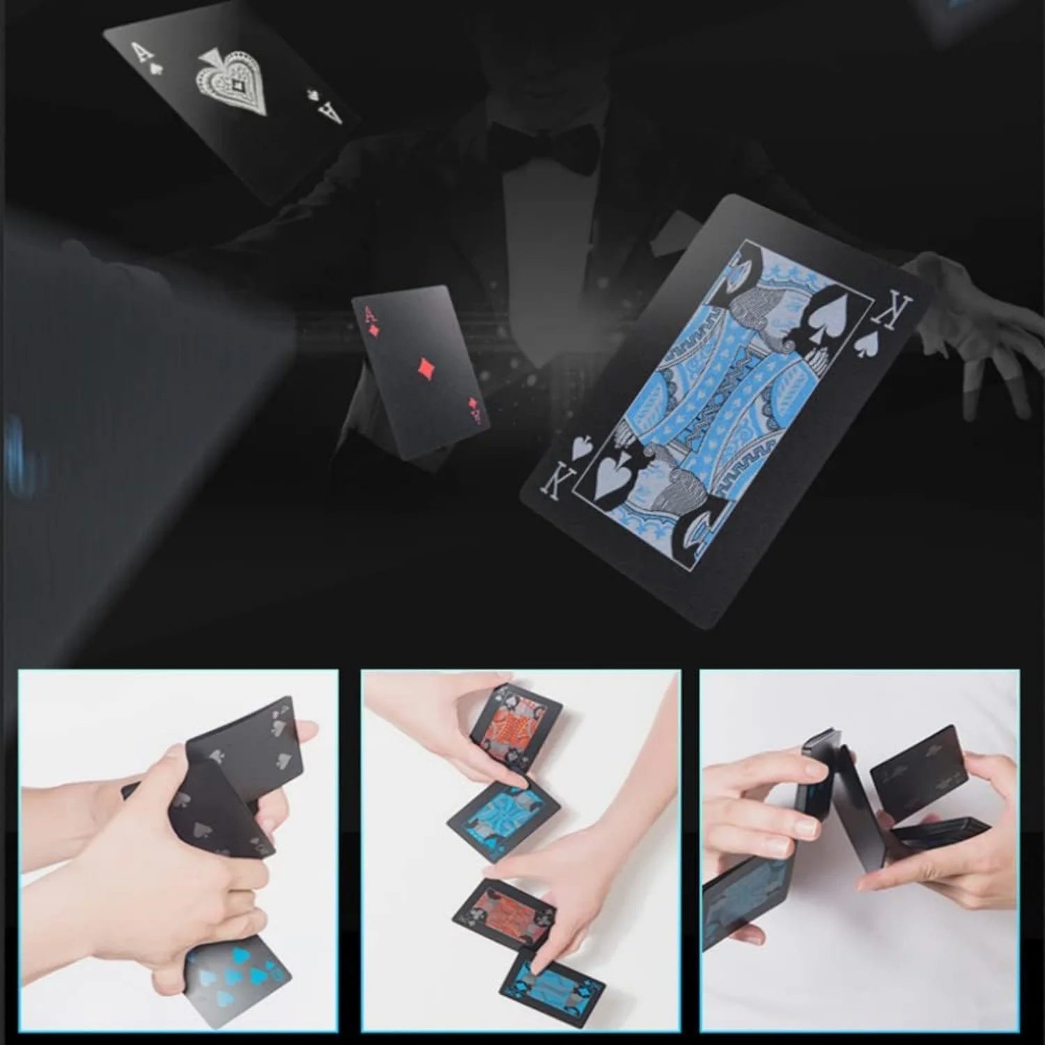 Cards -Waterproof And Durable Playing Cards For Adults - Gift For Halloween And Game Nights